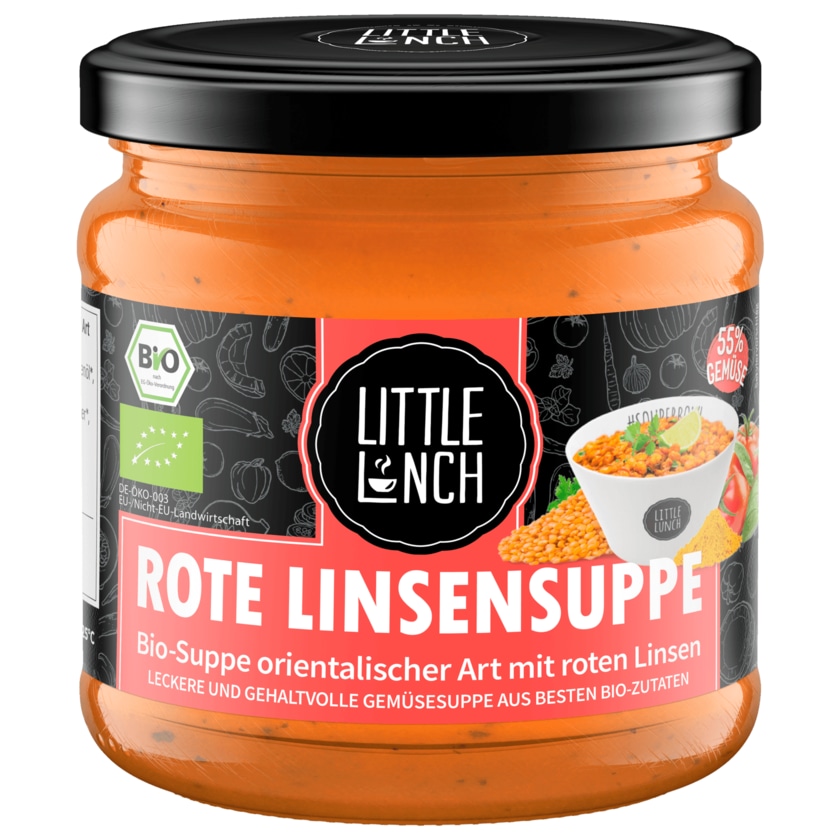 Little Lunch Bio Rote Linsensuppe 350ml
